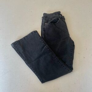 •Zara• girls black wide leg flare jeans